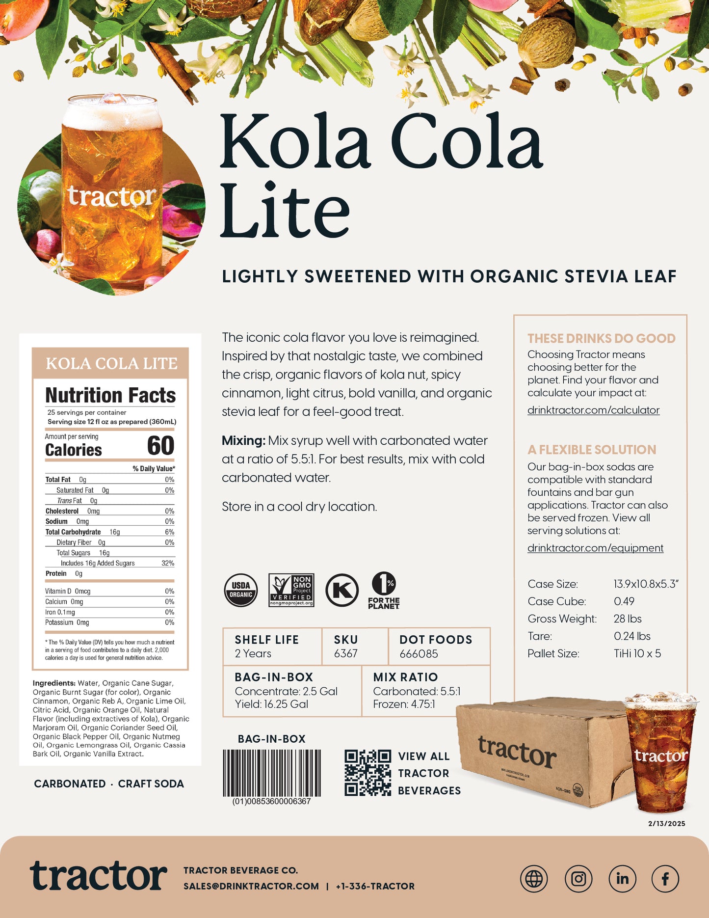 Product Spec Sheets