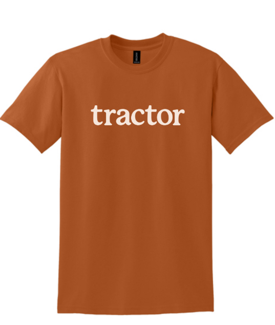 Orange Tractor Tee