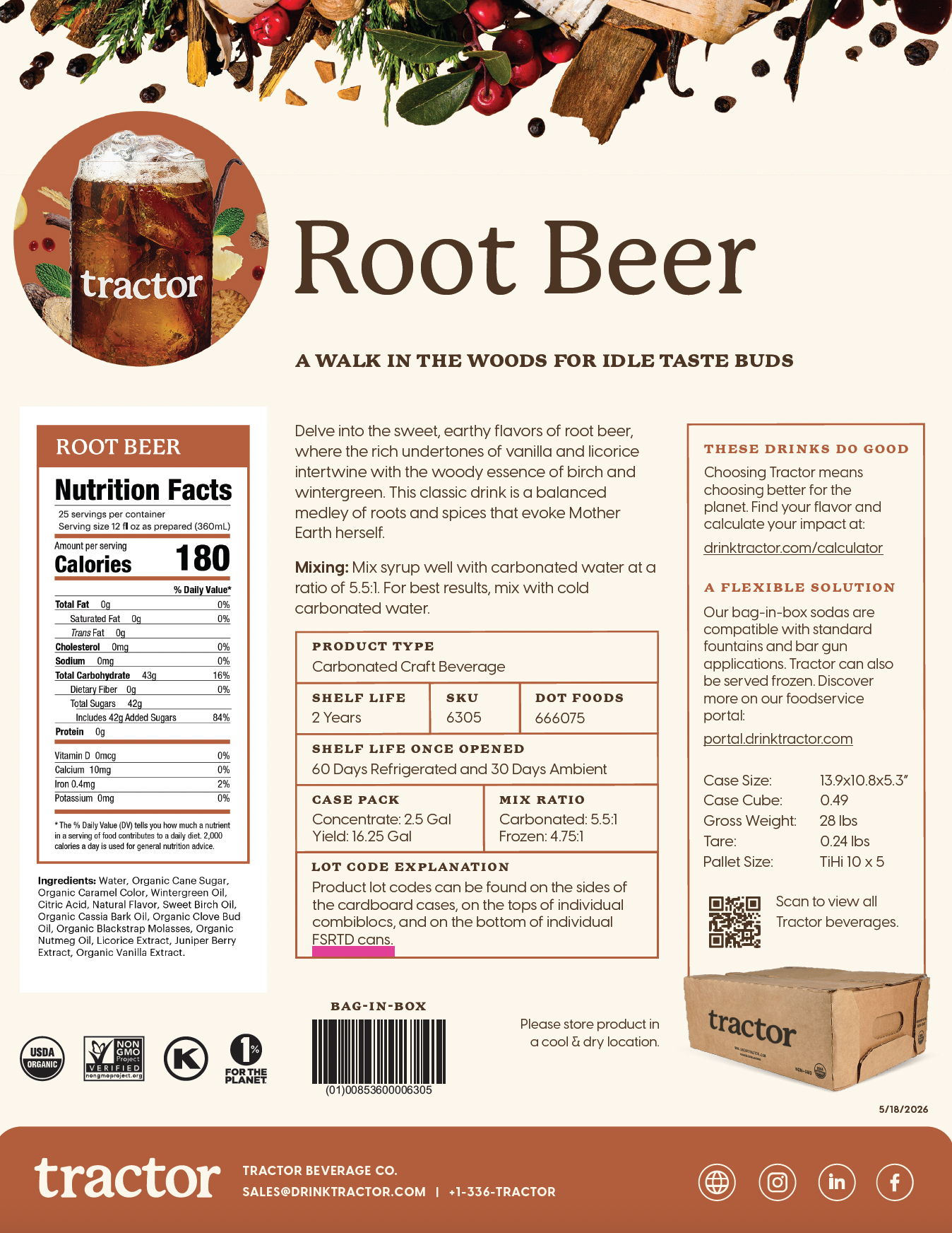 Product Spec Sheets