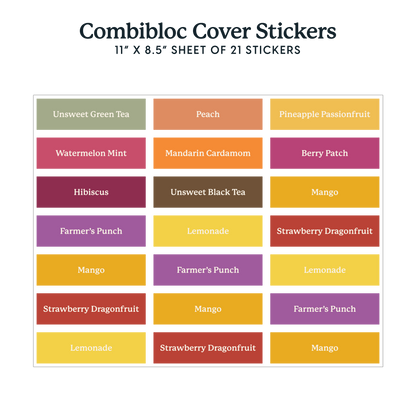 Combibloc Covers and Labels