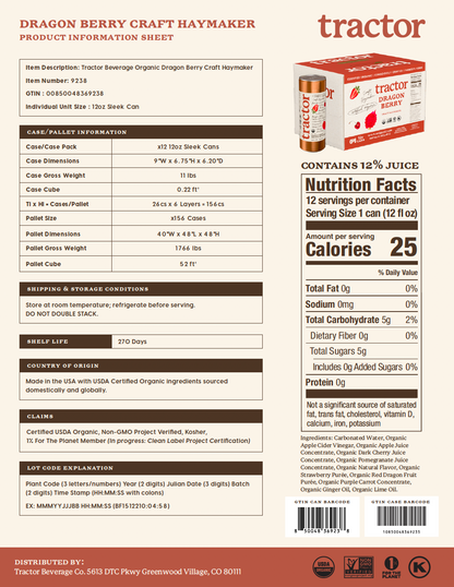 Product Spec Sheets