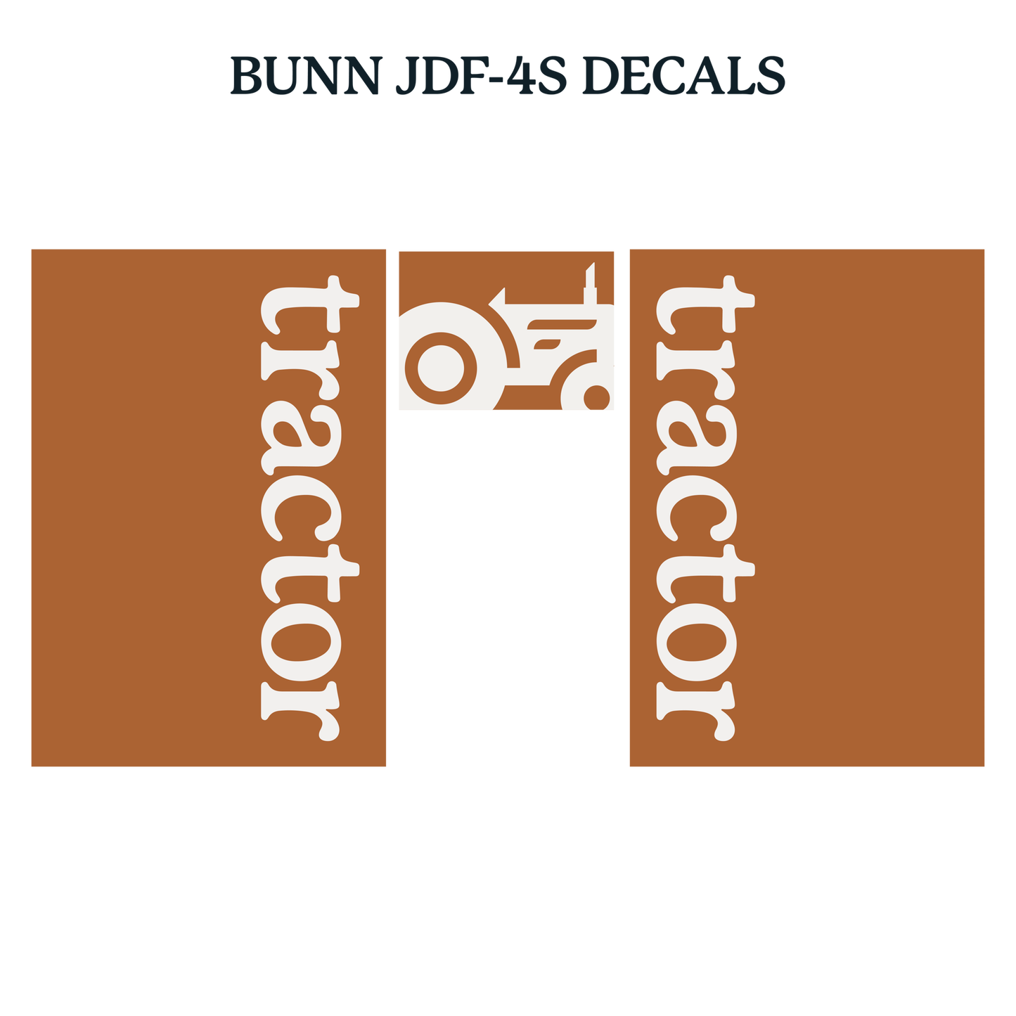 Bunn JDF Universal Machine Graphics (Fit Both 4S Models)