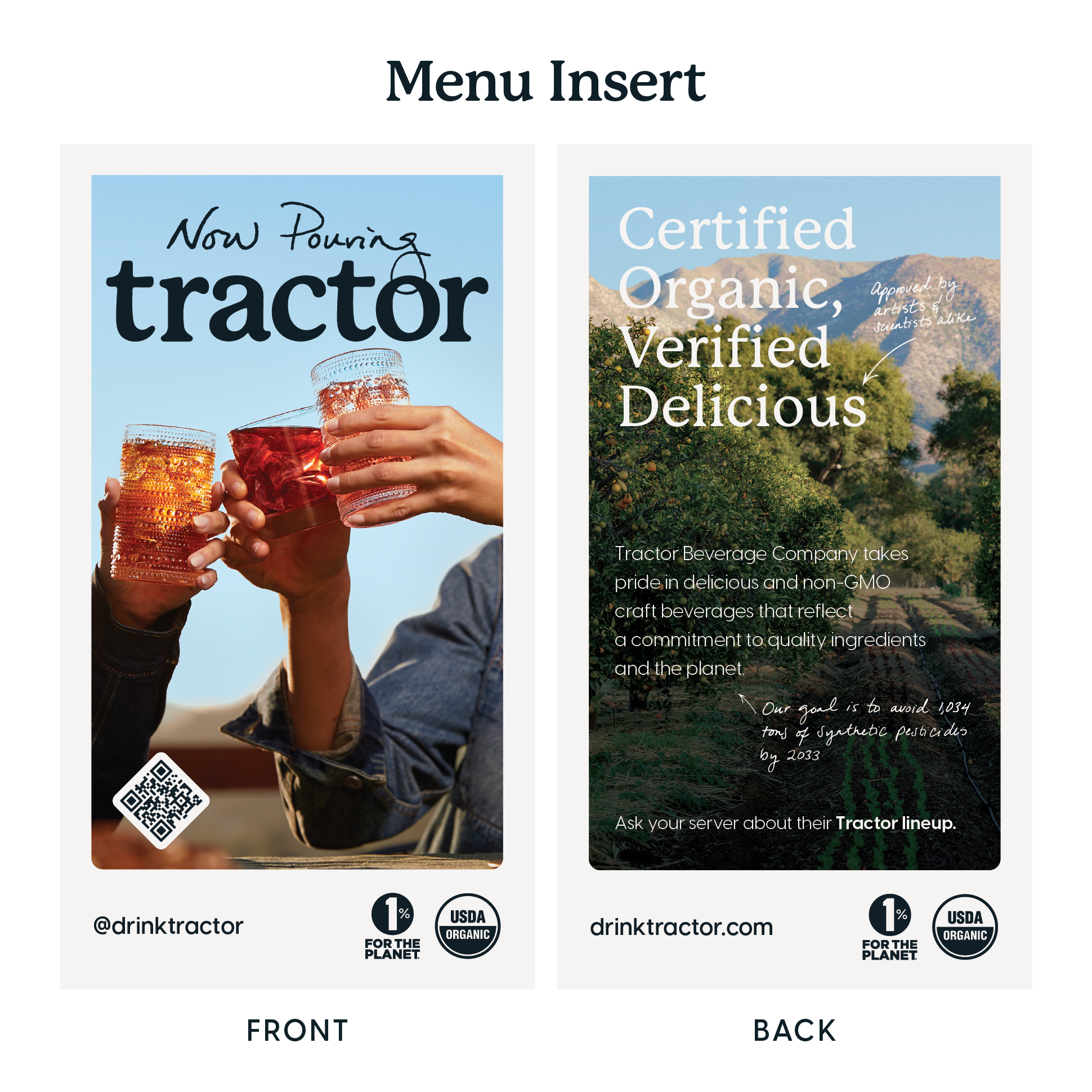 Ac Menu Inserts Menu Insert Cards – Tractor Portal