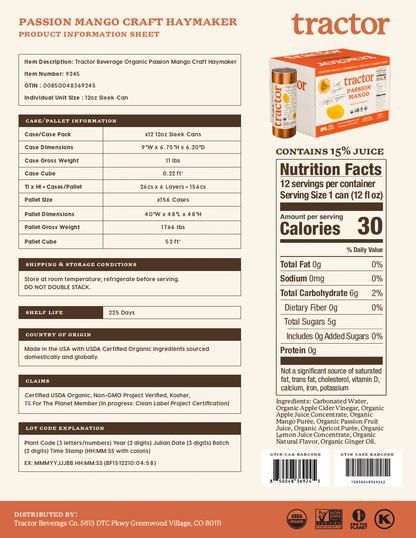 Product Spec Sheets