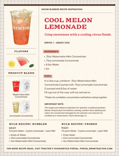 Blends Recipe Cards