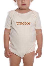 Tractor Baby Onesie