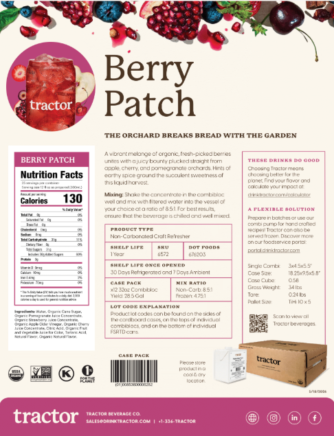 Product Spec Sheets