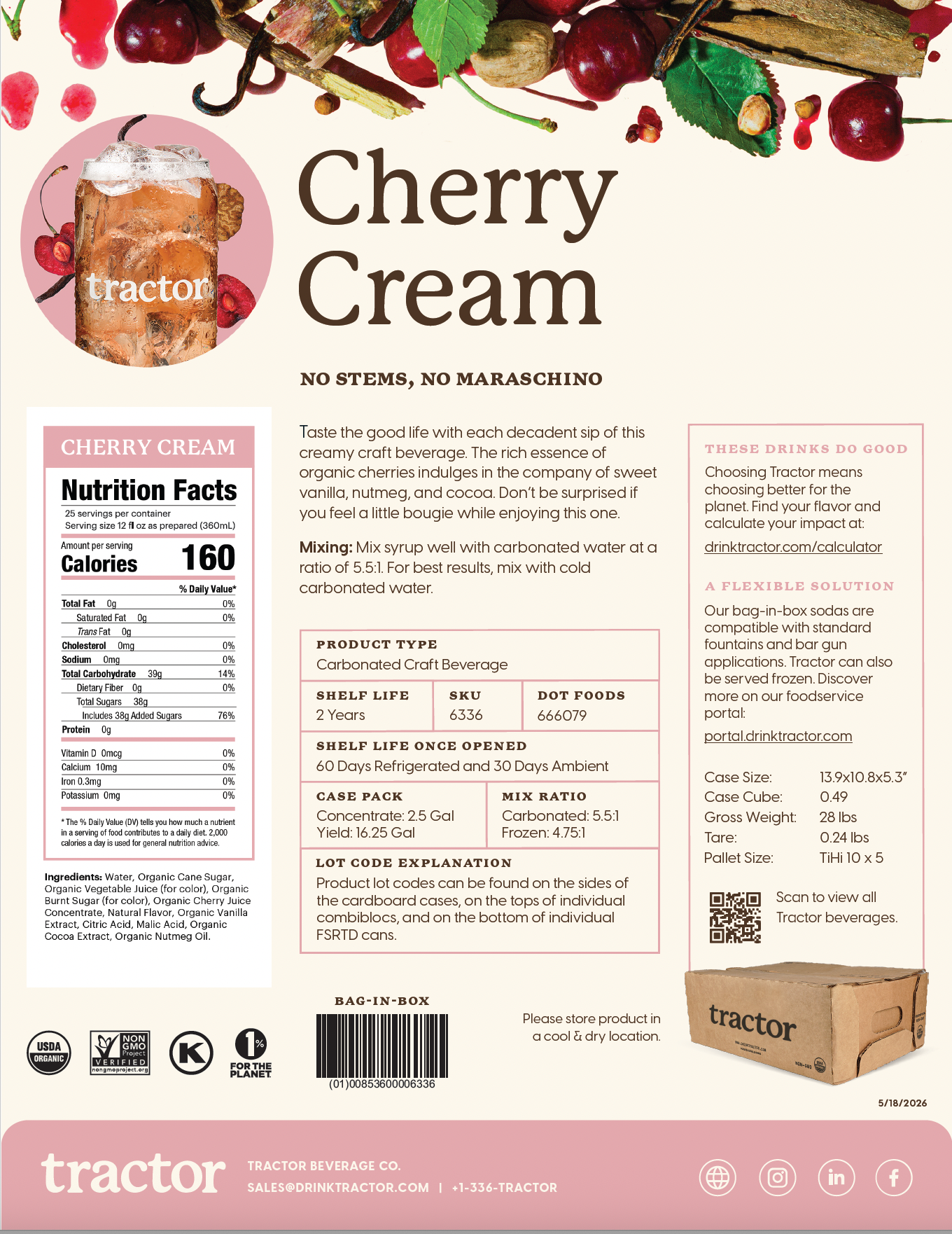 Product Spec Sheets