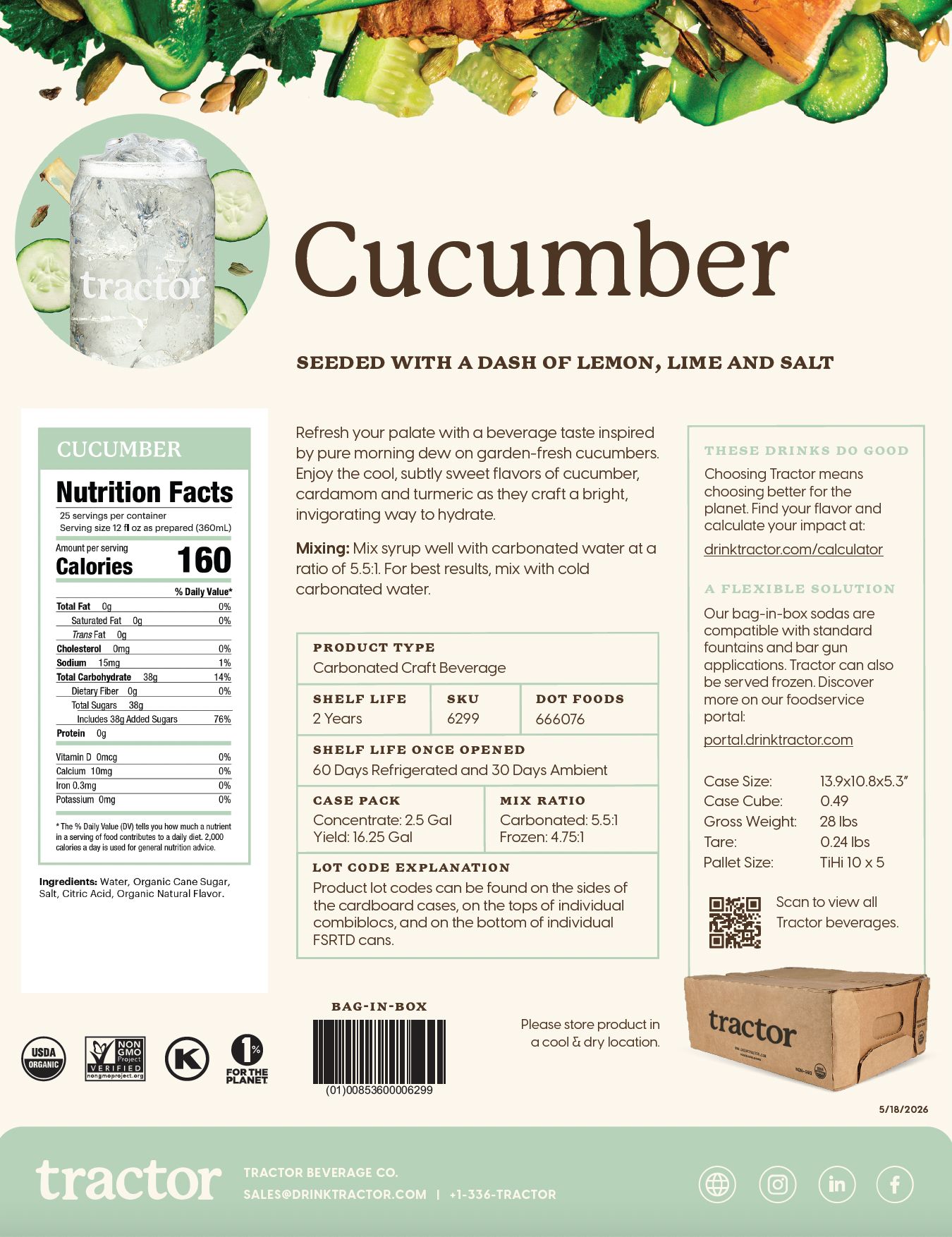 Product Spec Sheets