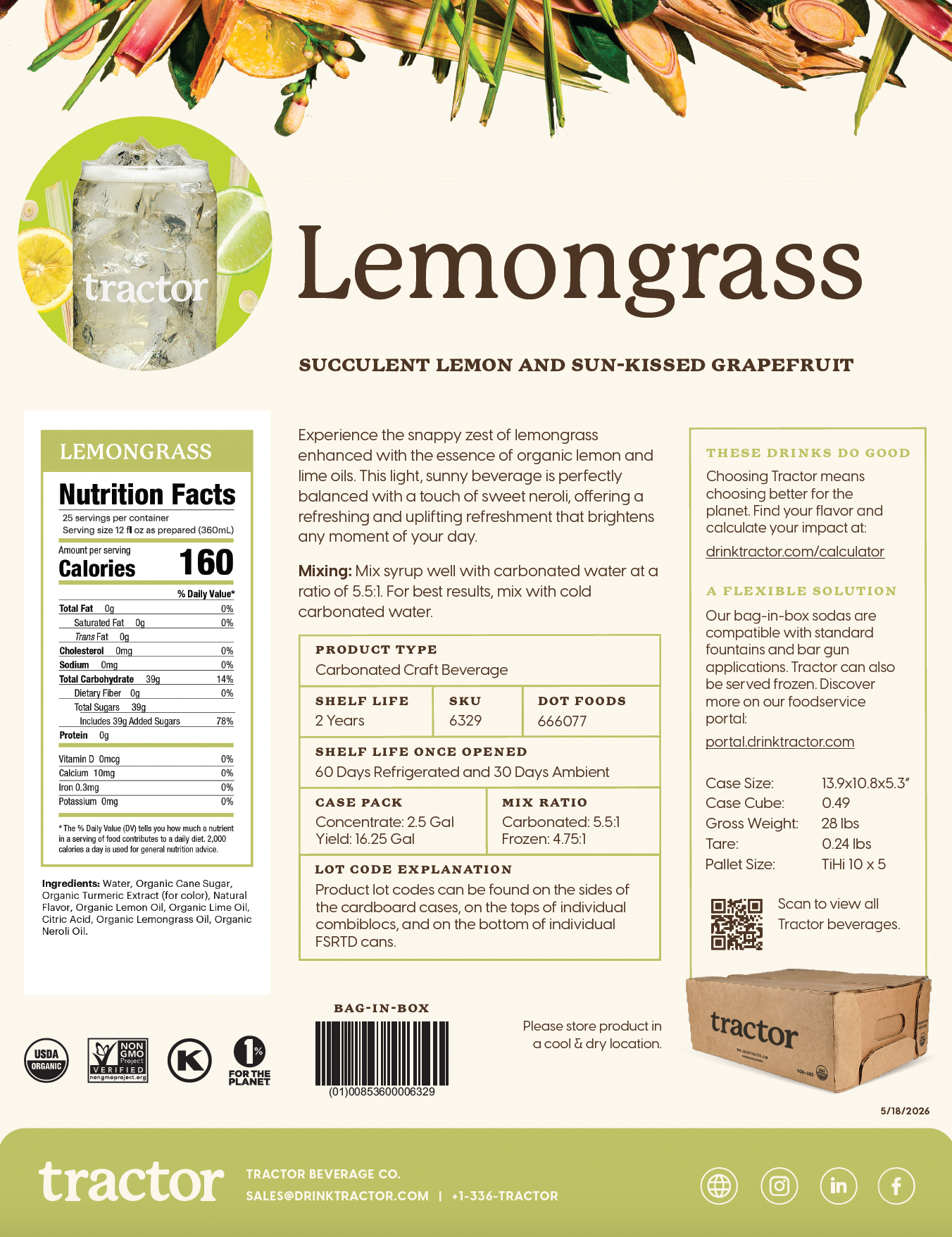 Product Spec Sheets